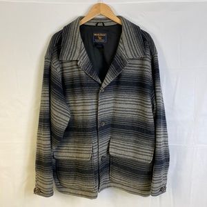 WOOLRICH MENS size large gray Umbre coat